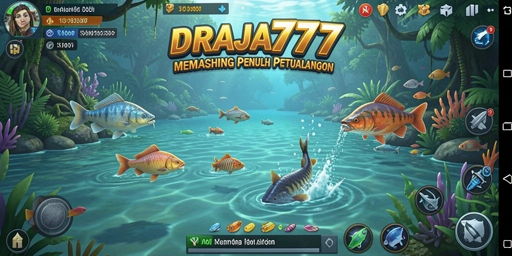 Tangkapan ikan yang beragam dalam gameplay DRAJA777.