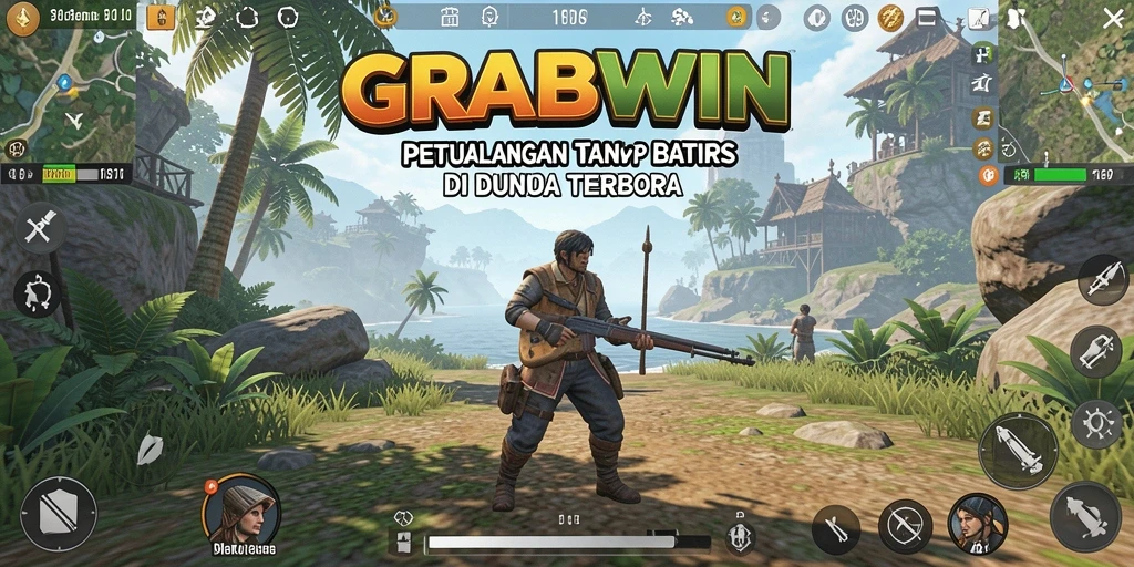 Pengalaman gameplay Open World yang memukau dan imersif di GRABWIN.