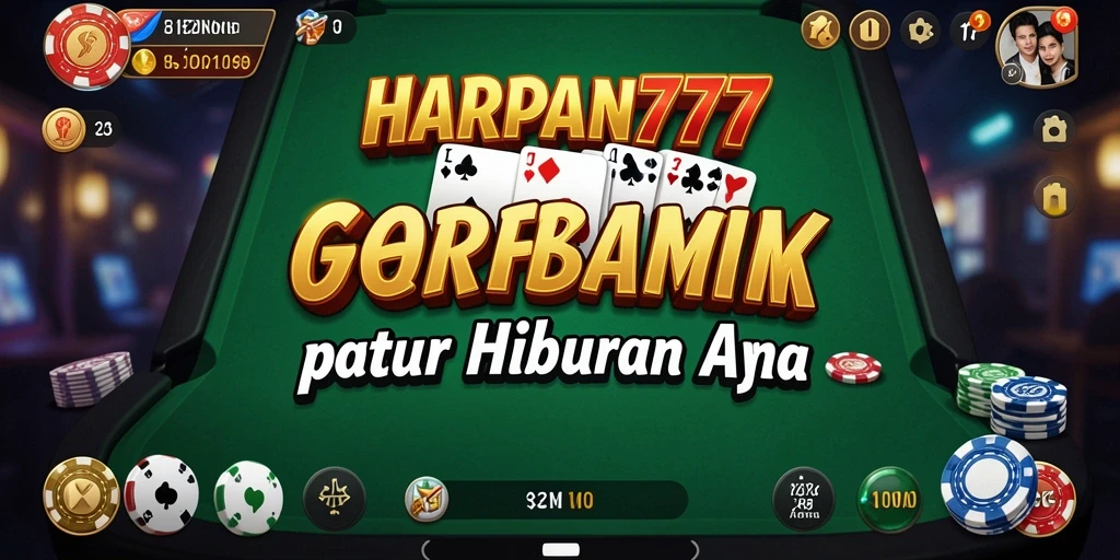 Tangkapan layar HARAPAN777 menampilkan gameplay seru dalam permainan Domino.