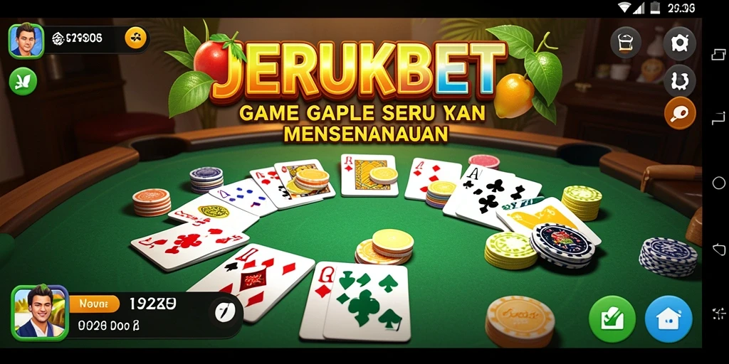 Tampilan gameplay seru dalam JERUKBET yang menggambarkan momen ketegangan.