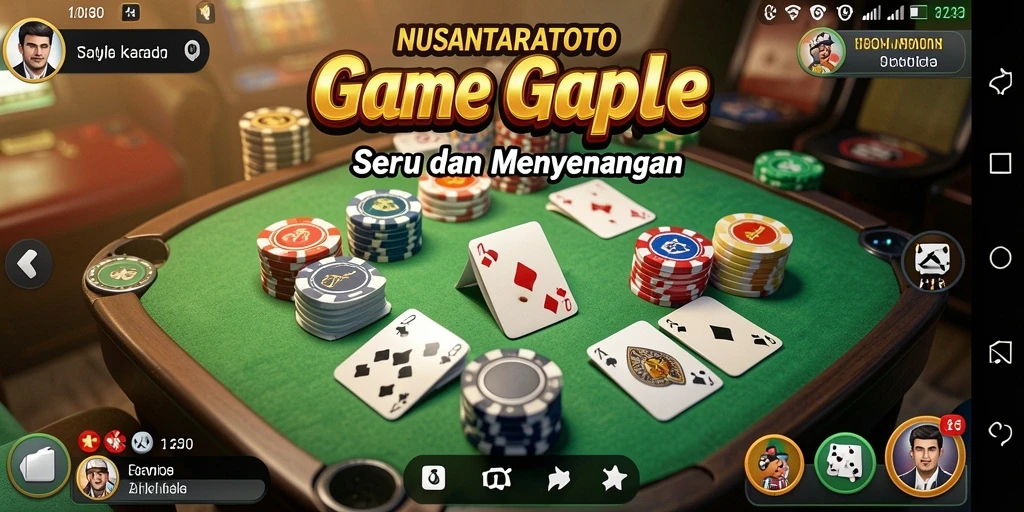 Tampilan gameplay NUSANTARATOTO yang seru dan interaktif.