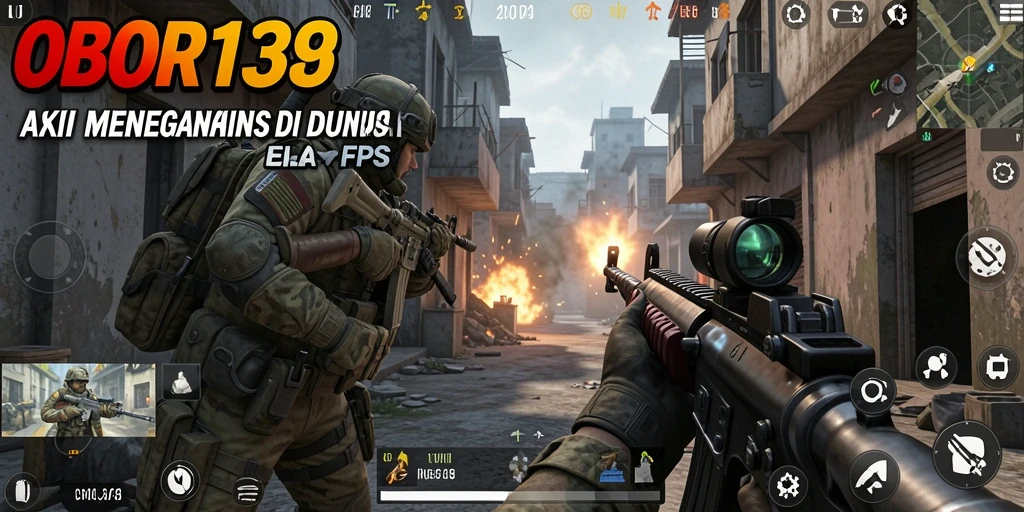 Tampilan gameplay seru dari OBOR138 dengan suasana pertempuran yang mendebarkan.