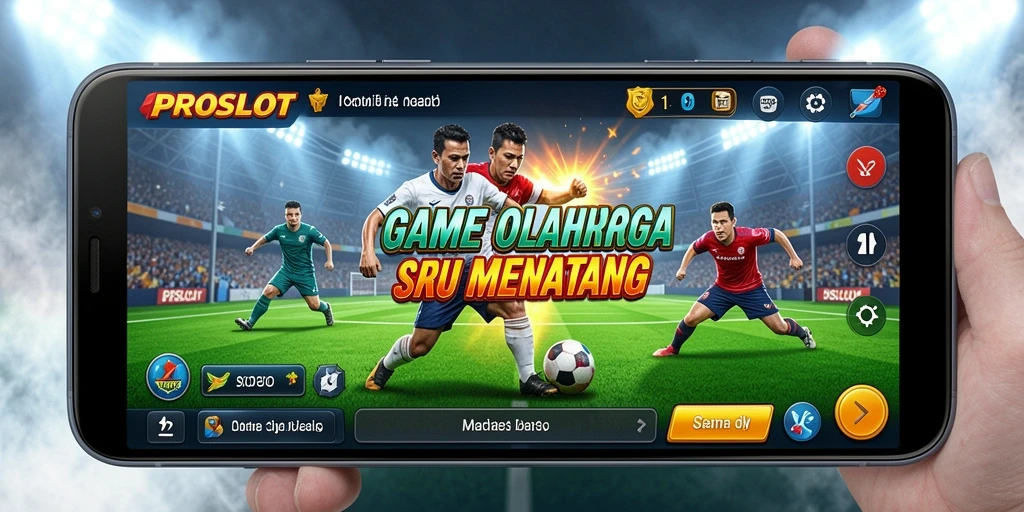 Tampilan menarik dari gameplay PROSLOT yang penuh aksi dan strategi olahraga.