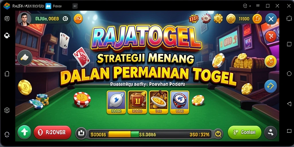 Tampilan gameplay RAJATOGEL yang menarik dan strategis.