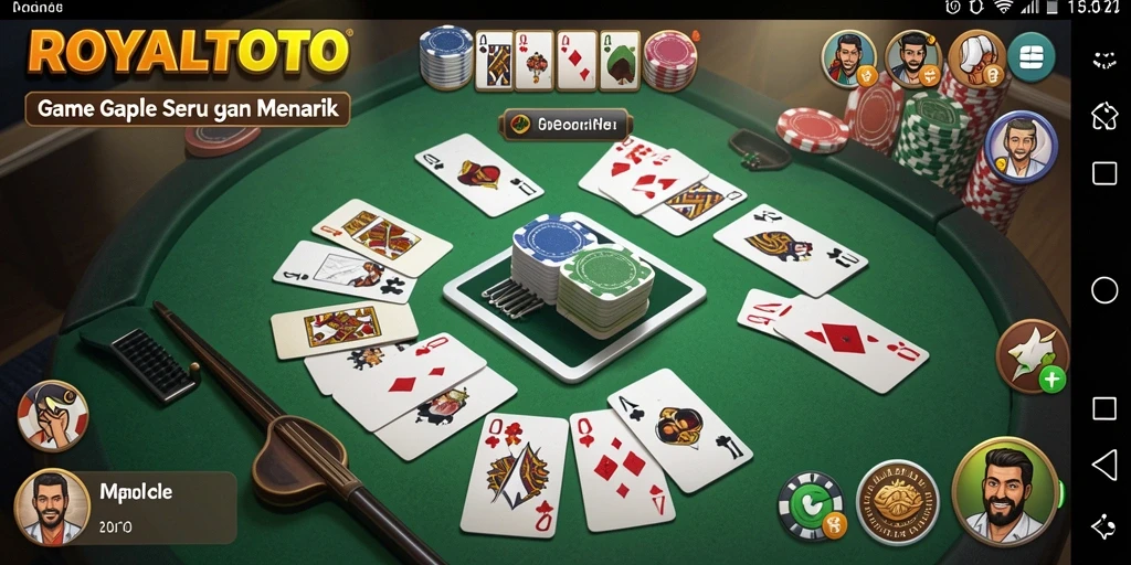 Tampilan gameplay seru dalam ROYALTOTO yang menyenangkan.