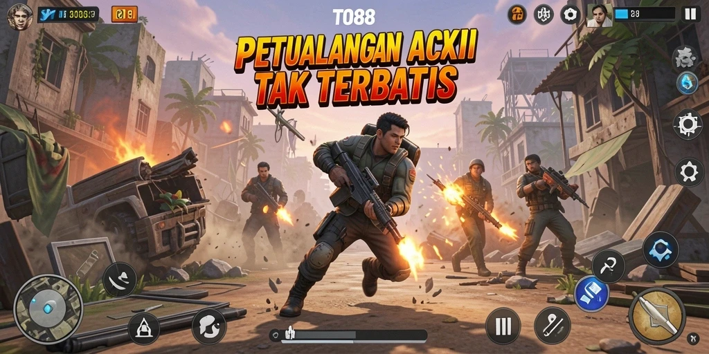 Tampilan gameplay seru dari TO88 yang penuh aksi dan tantangan.
